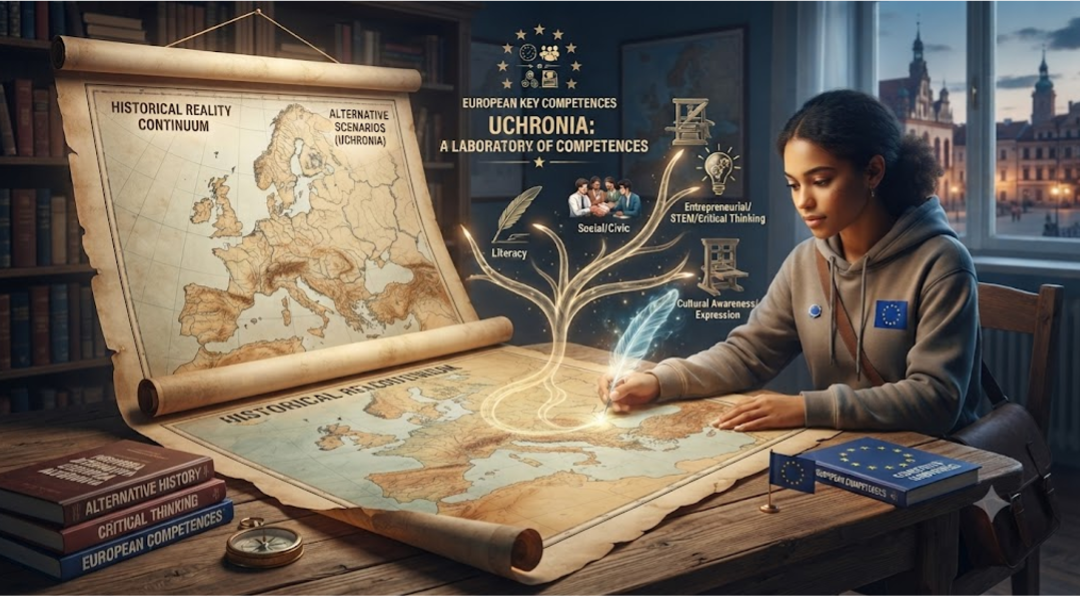 The educational values of uchronia in developing european key competences